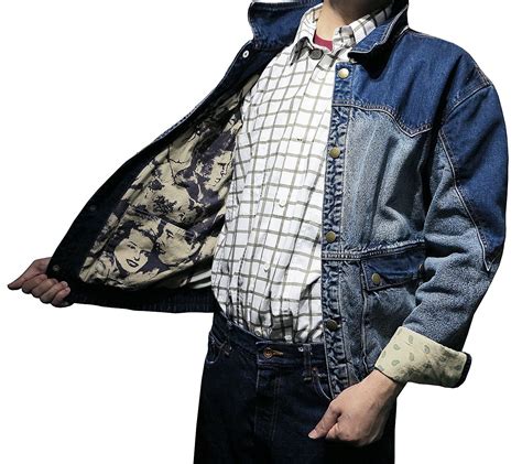 marty mcfly jean jacket replica|marty mcfly jean jacket.